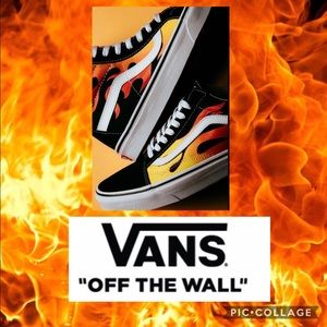 🔥Vans Flame Sk-8 Hi Tops🔥